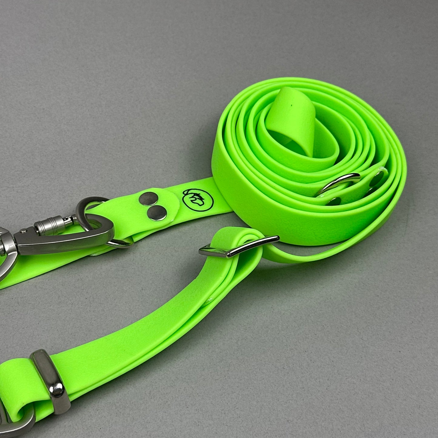 Traílla multipropósito impermeable Verde neón