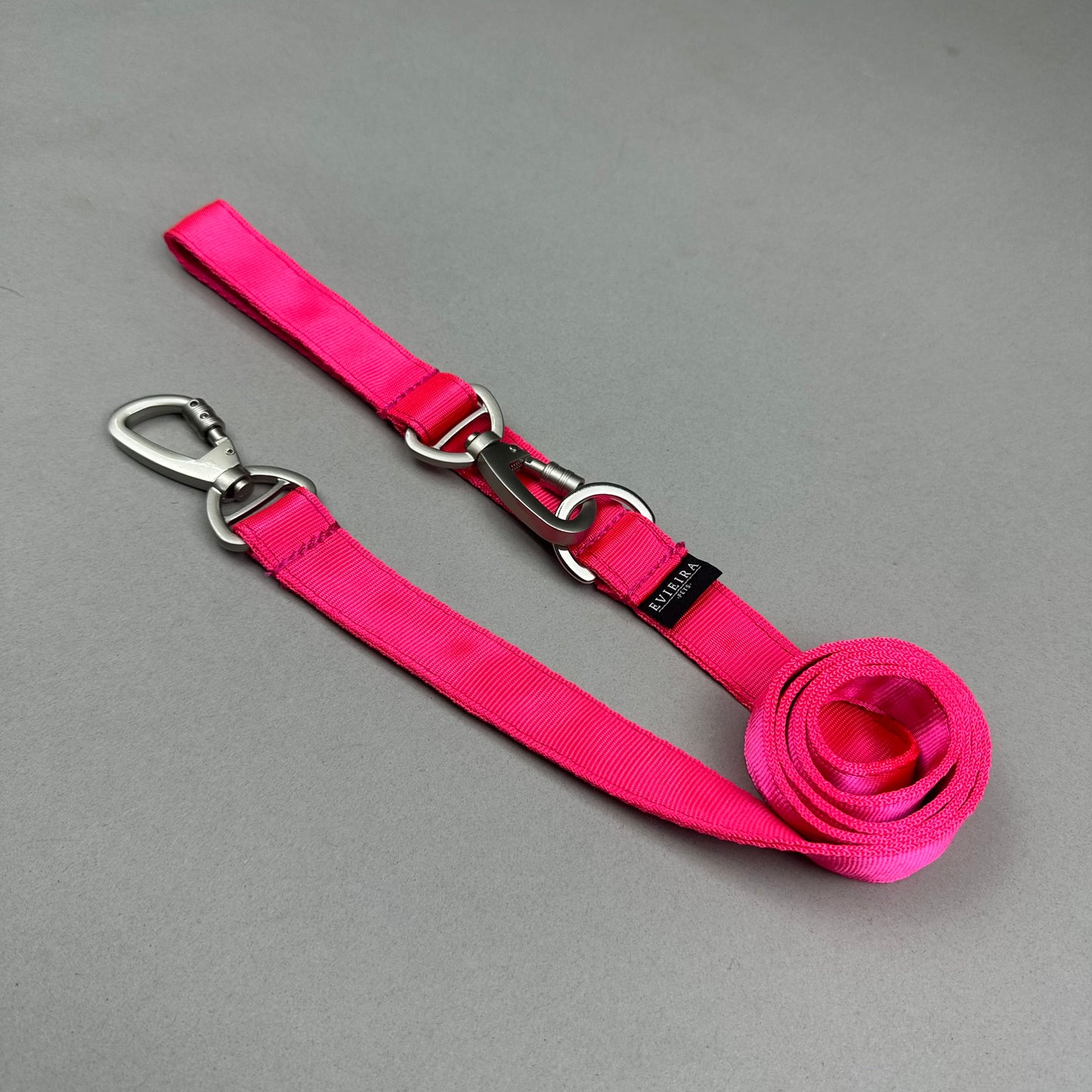 Traílla doble función Fucsia
