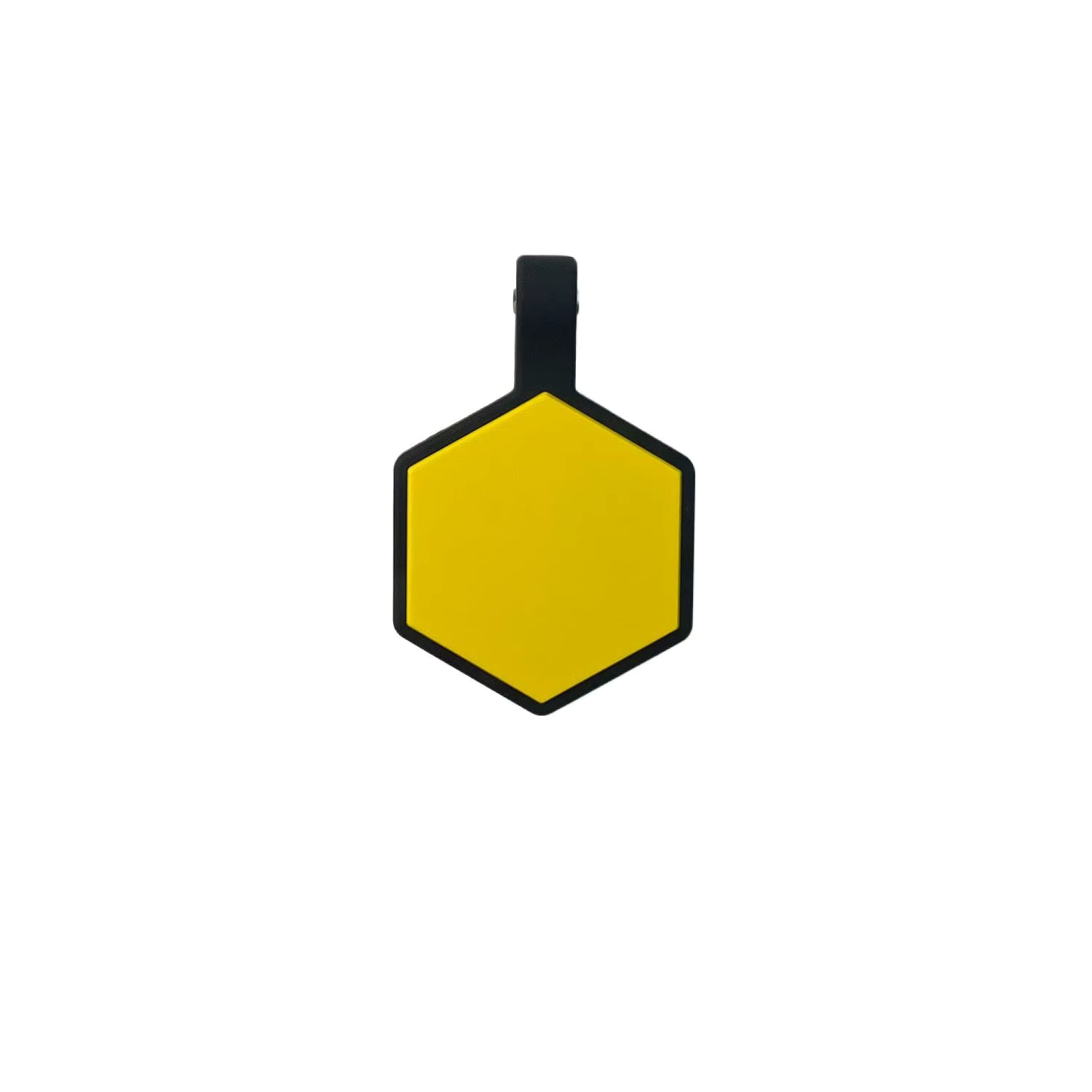 Plaquita de goma Hexagono