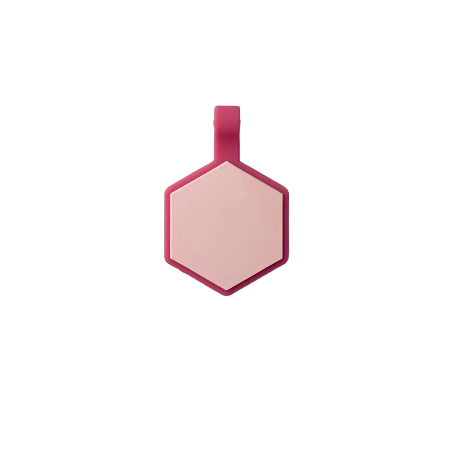 Plaquita de goma Hexagono