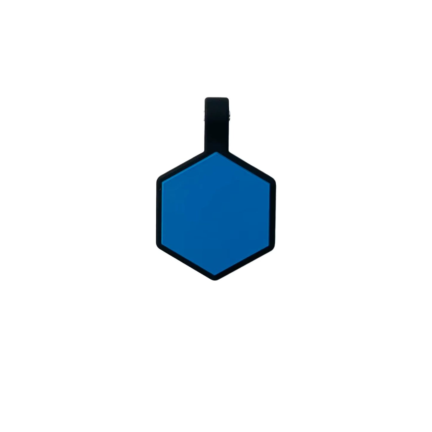 Plaquita de goma Hexagono