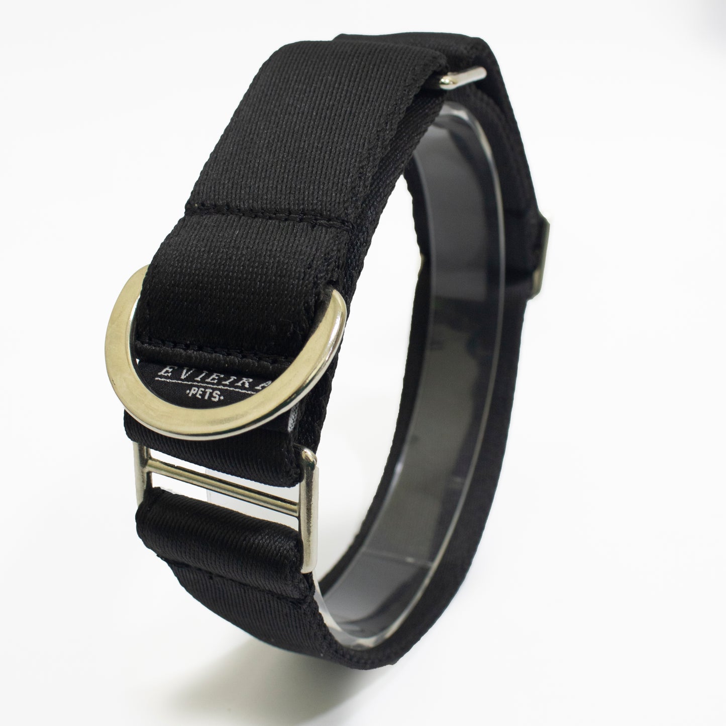 Collar martingale Negro gross (4 cm)
