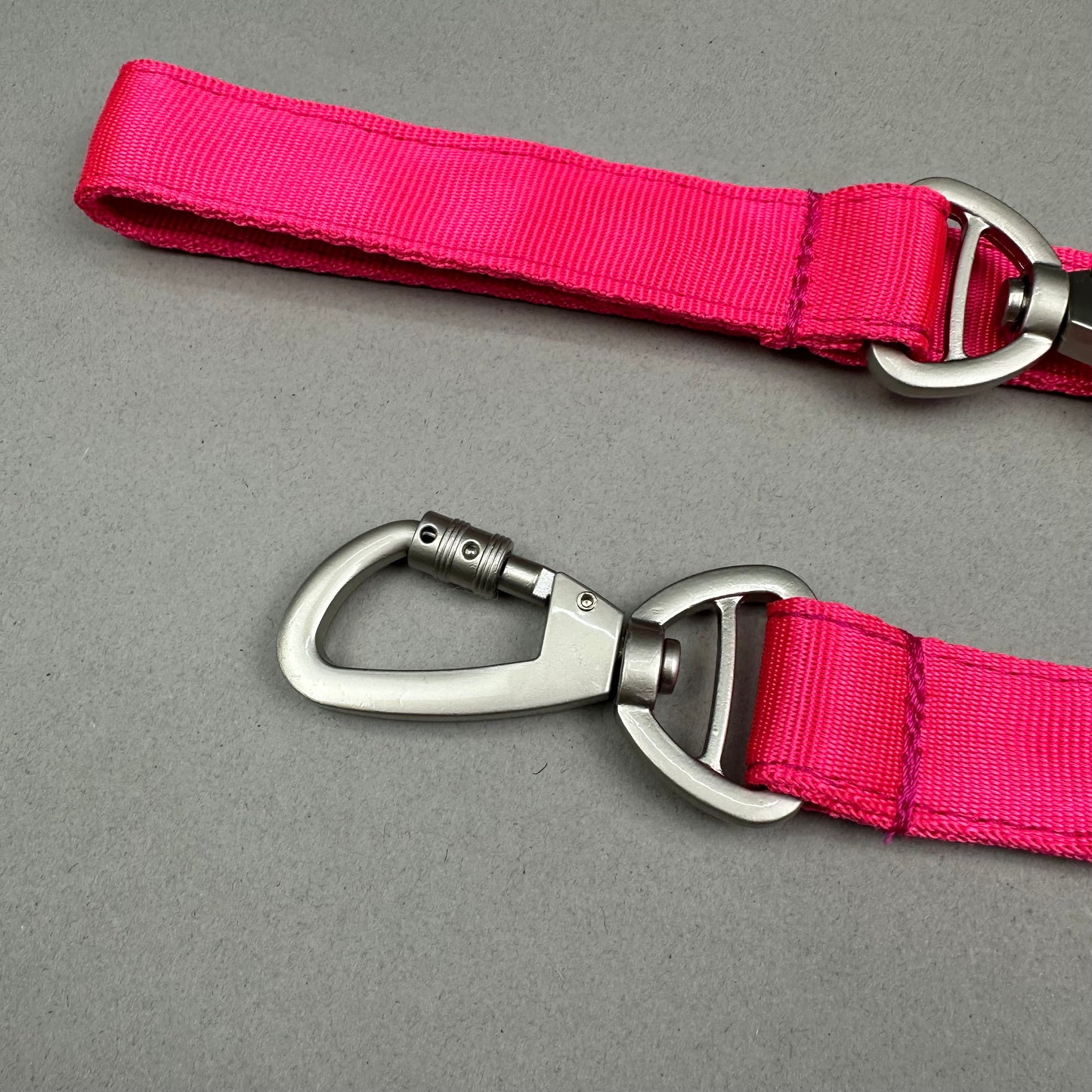 Traílla doble función Fucsia