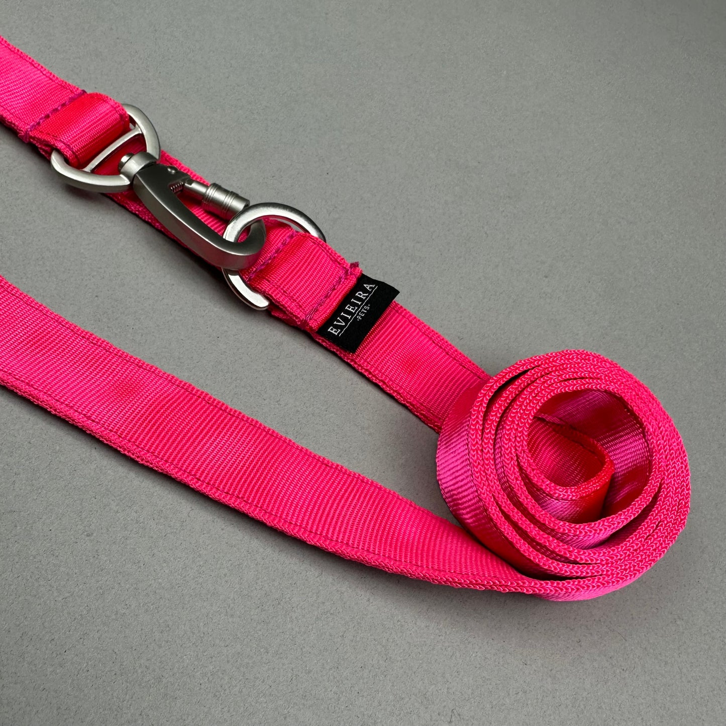 Traílla doble función Fucsia