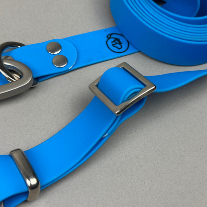 Traílla multipropósito impermeable Azul medio
