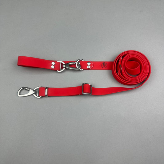 Traílla multipropósito impermeable Roja