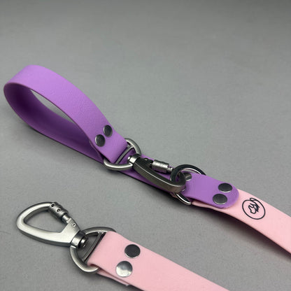 Traílla doble función Impermeable Rosa/Lila