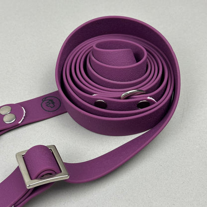 Traílla multipropósito impermeable Morado