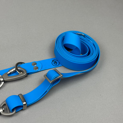 Traílla multipropósito impermeable Azul medio