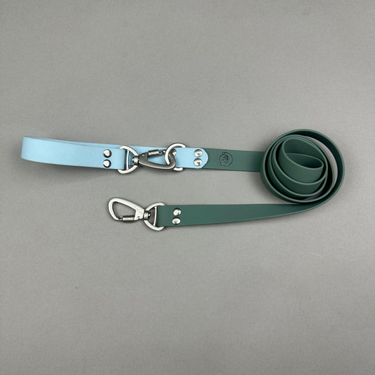 Traílla doble función Impermeable PISTACHO