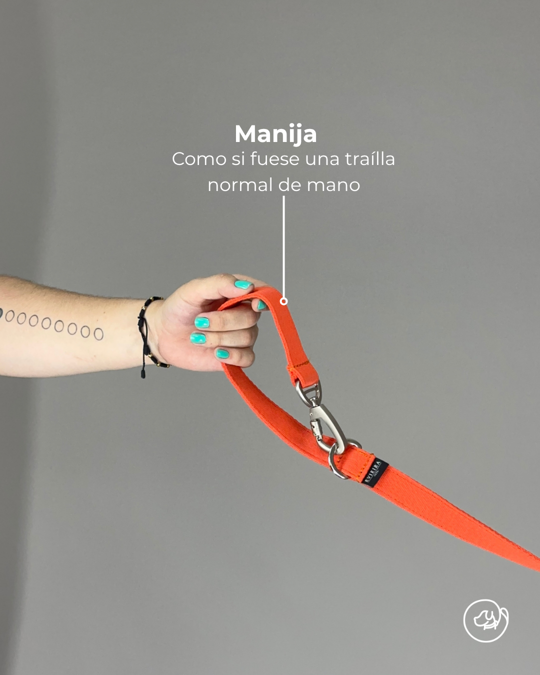 Traílla multipropósito Honey (3 metros)