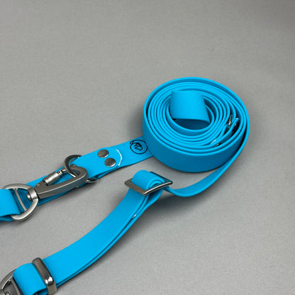 Traílla multipropósito impermeable Celeste