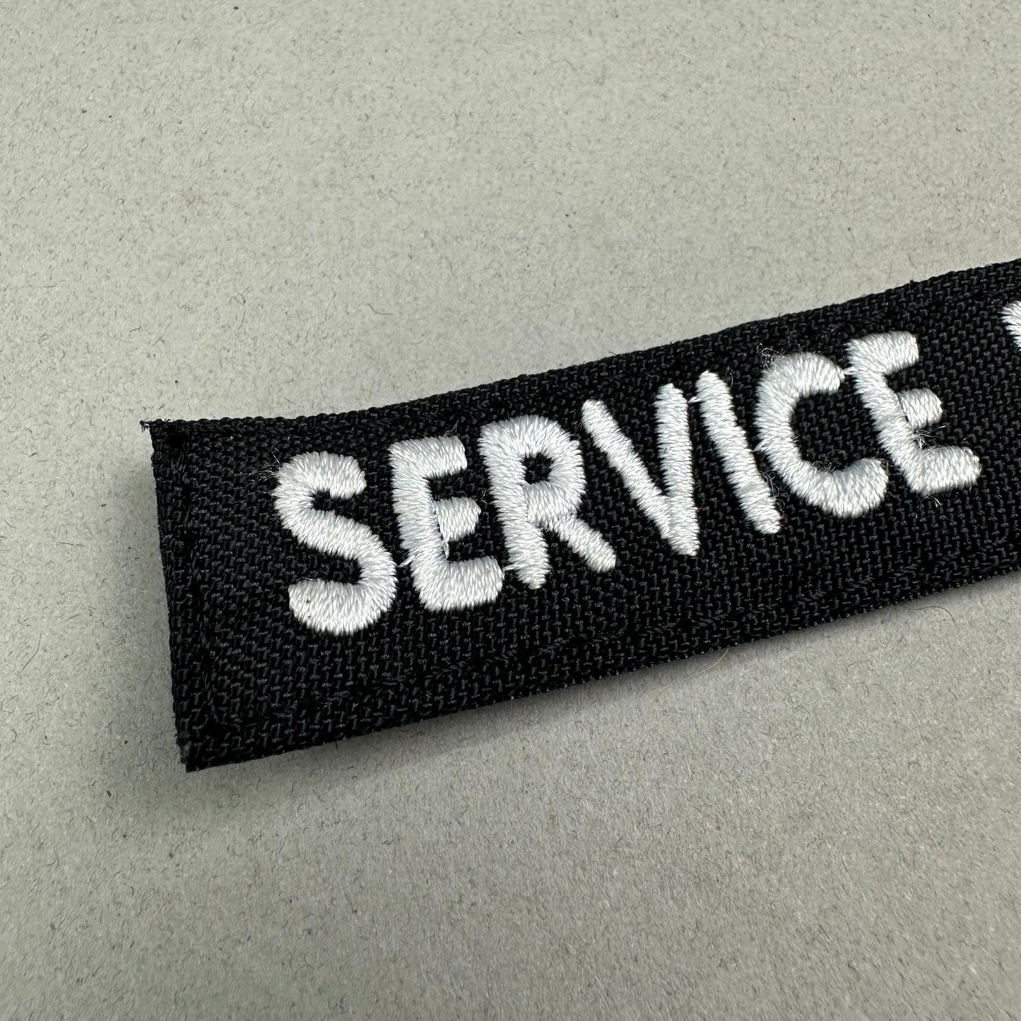 Parche SERVICE DOG