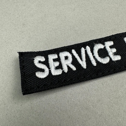 Parche SERVICE DOG