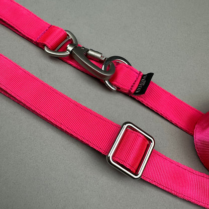 Traílla multipropósito fucsia (3 metros)