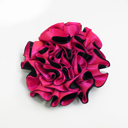 Flor Fucsia/negro