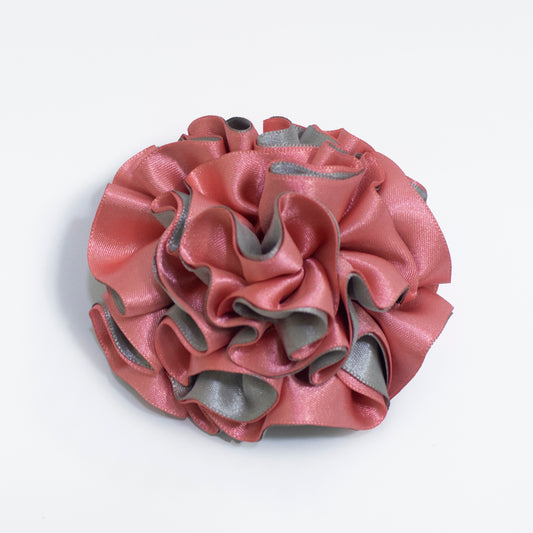 Flor Gris/rosa
