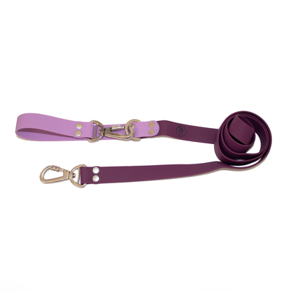 Traílla doble función Impermeable LILAC