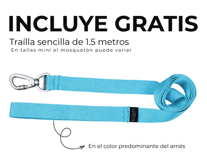 Arnés en H Acid + trailla GRATIS
