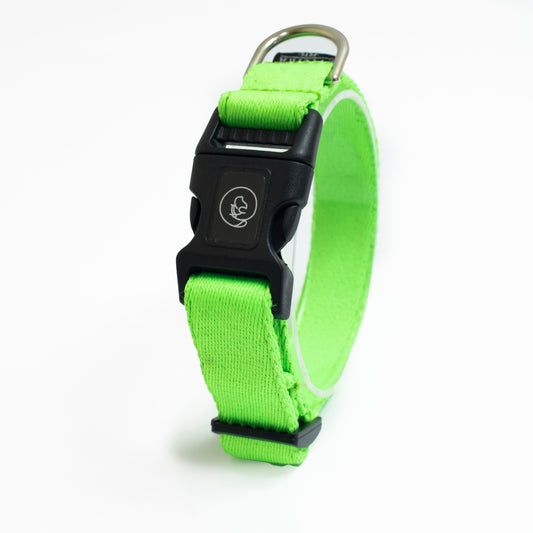Collar básico Verde neón