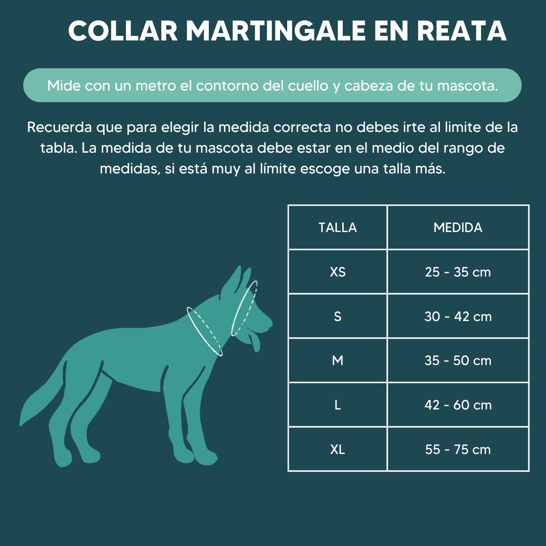 Collar martingale Verde militar