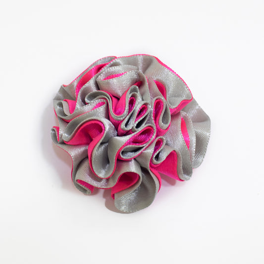 Flor Fucsia/gris