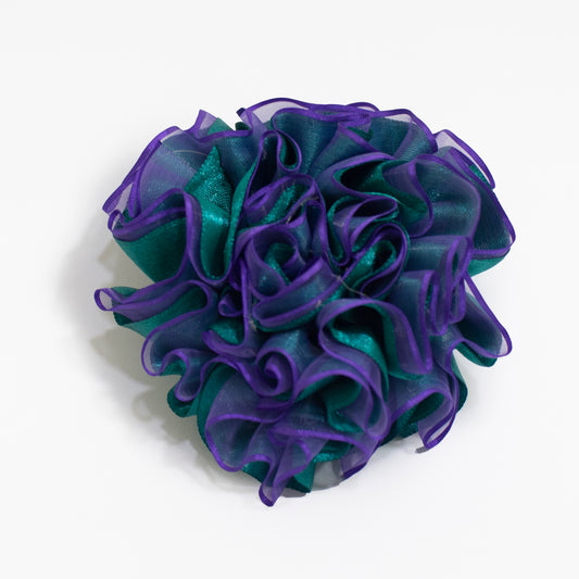 Flor Morado/aguamarina
