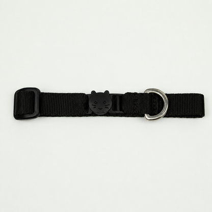 Collar de gato Negro
