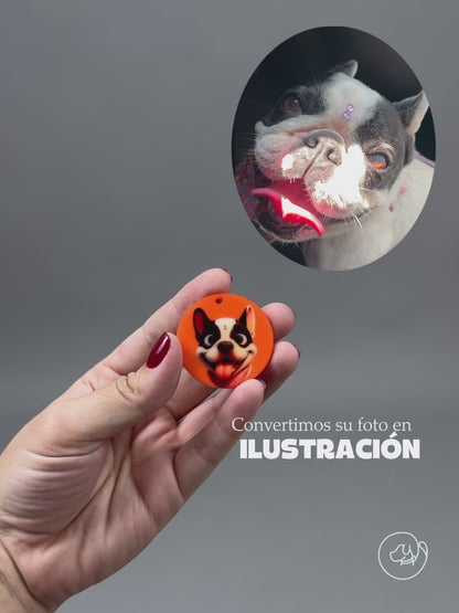 Plaquita ilustración