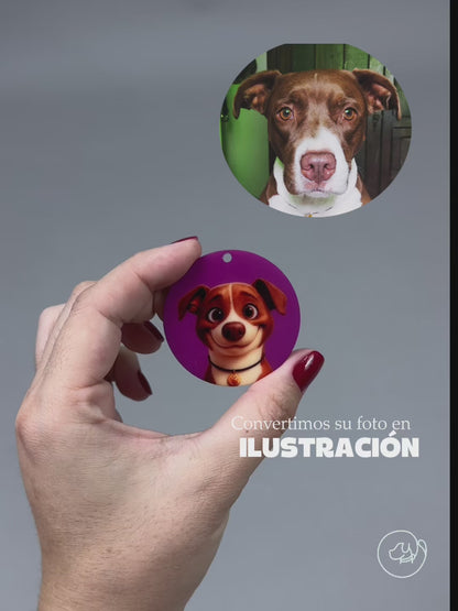 Plaquita ilustración