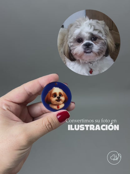 Plaquita ilustración