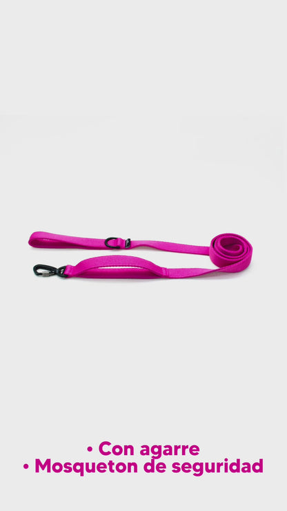 Traílla clásica negra